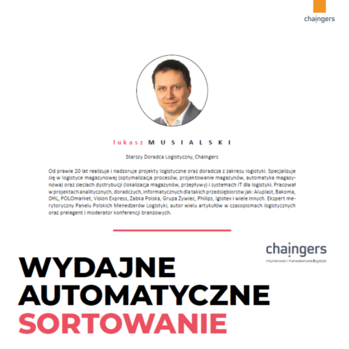Sorter automatyzujący proces kompletacji zamówień