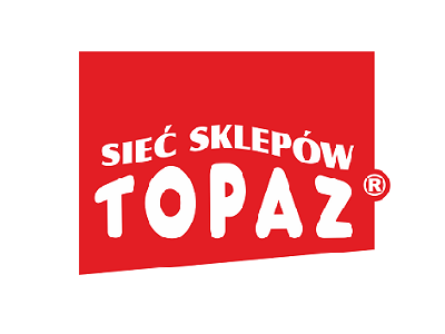 Logo sieci sklepów Topaz