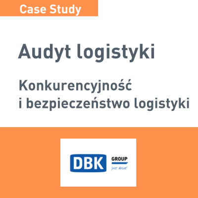 Grafika prezentująca efekty projektu logistycznego