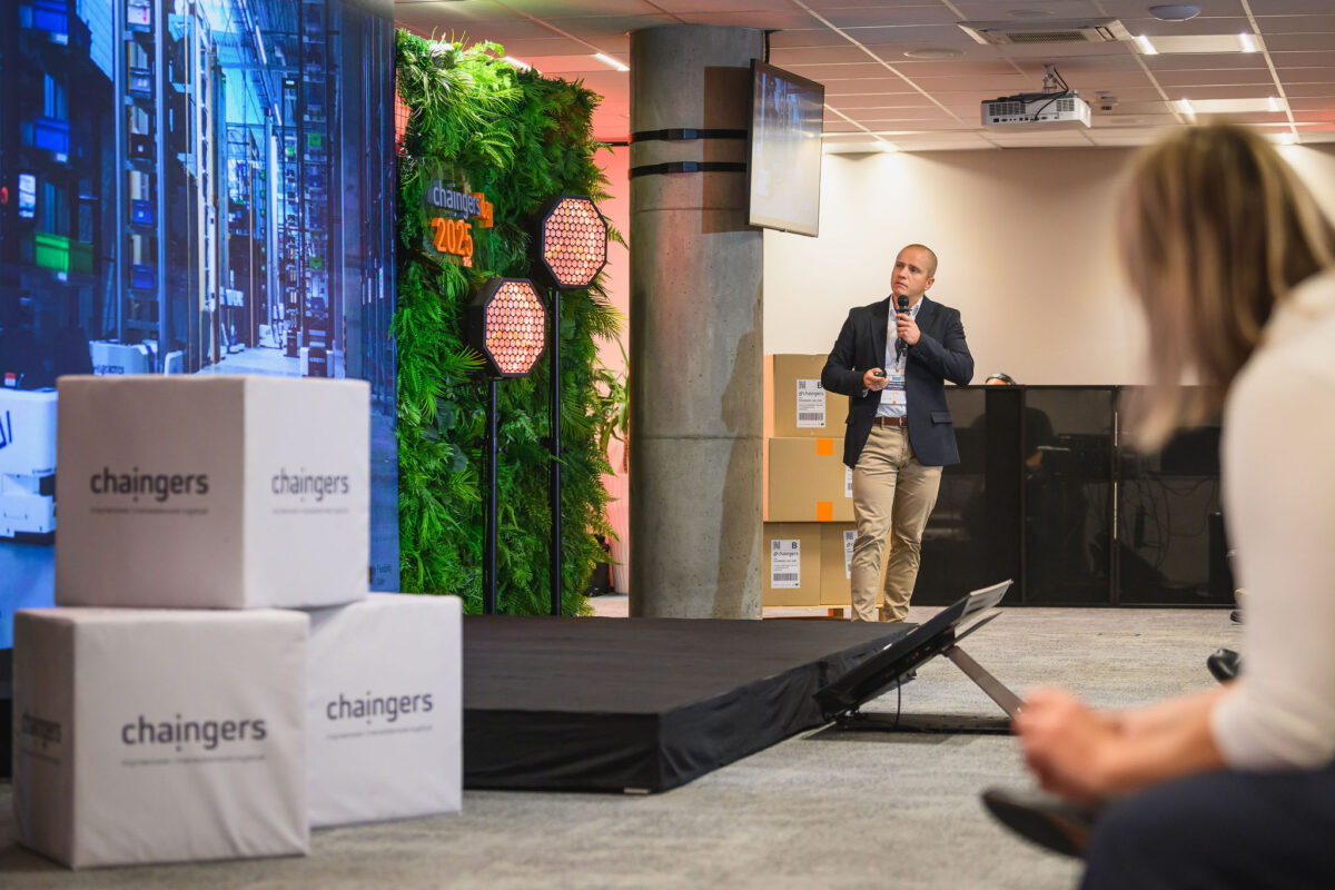 Uczestnicy podczas części networkingowej Chaingers Day