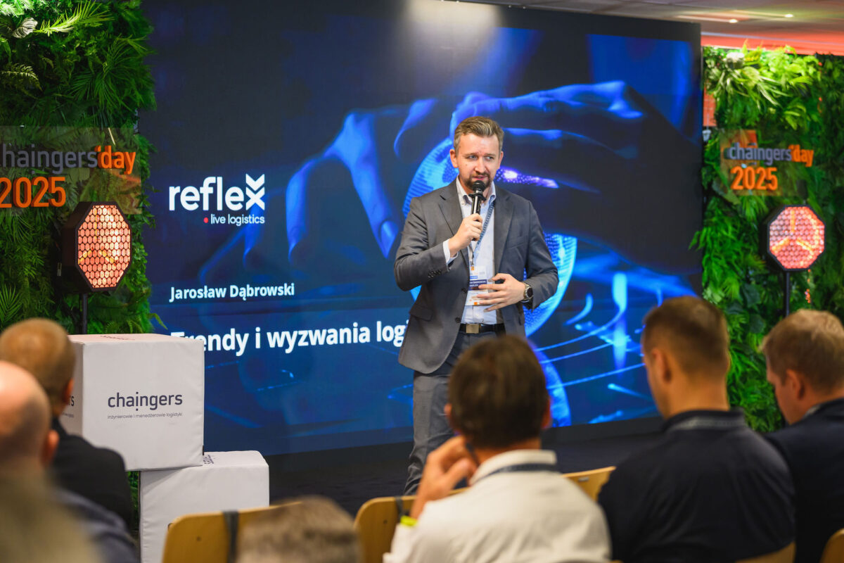 Prezentacja systemu magazynowego podczas Chaingers Day 2025