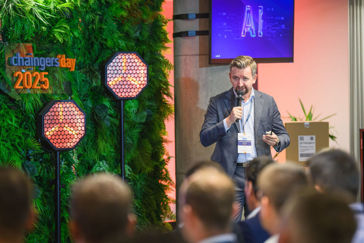 Prezentacja automatyki magazynowej podczas Chaingers Day 2025